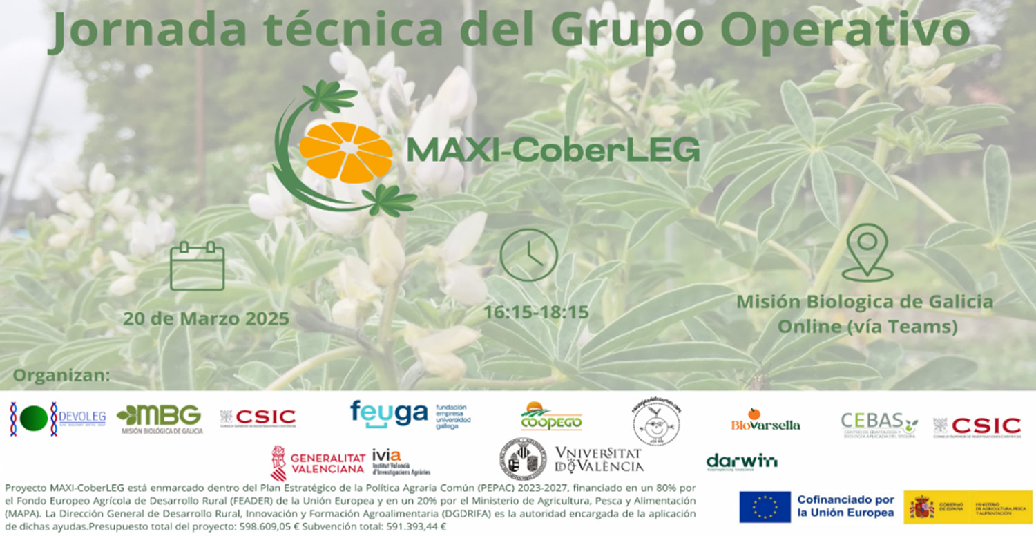 Jornada técnica del Grupo Operativo MAXI-CoberLEG | 20 de Marzo de 2025